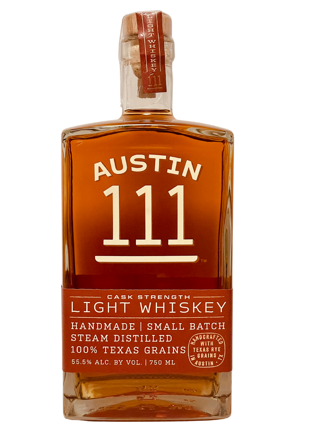 Austin 111 Cask Strength Light Whiskey