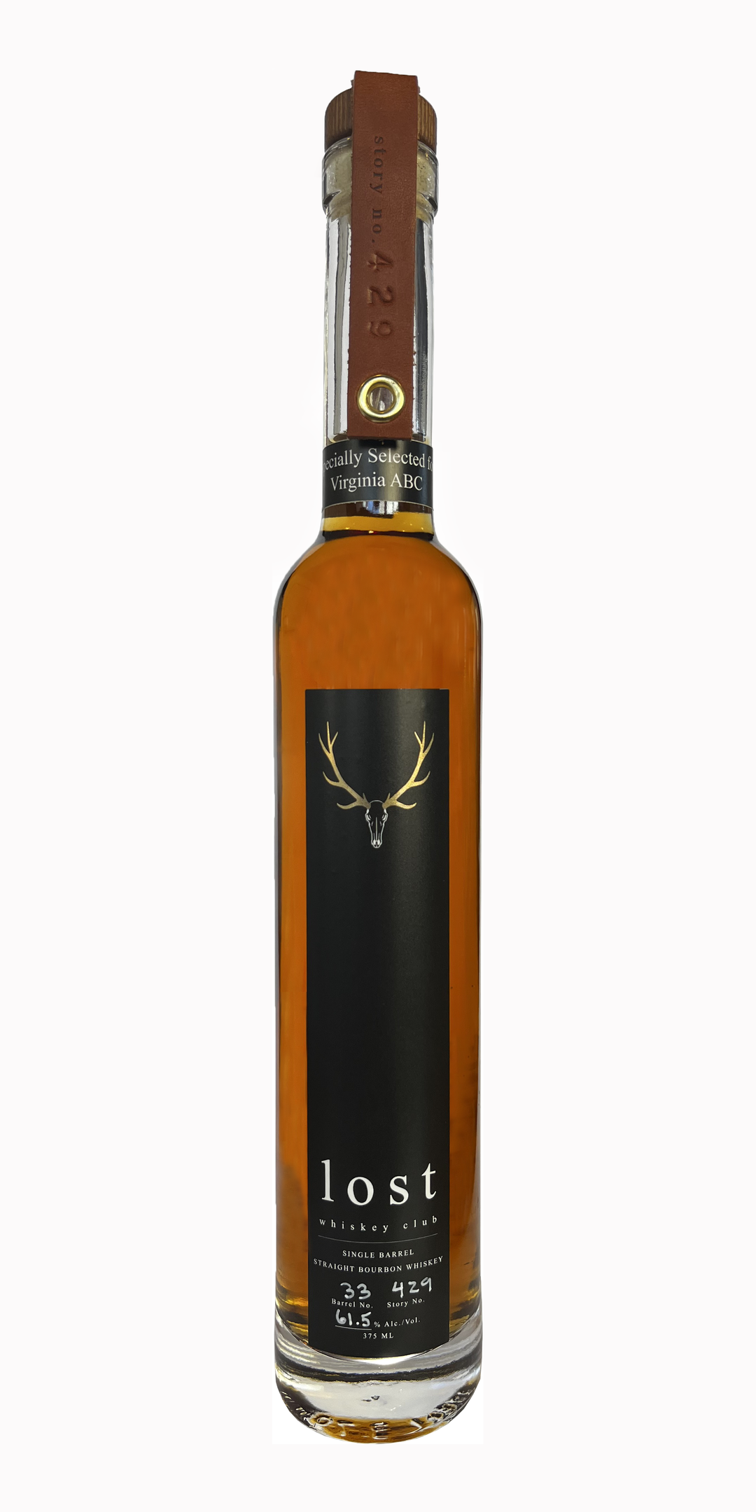 Lost Whiskey Club High Wheat Single Barrel Cask Strength Straight Bourbon Whiskey