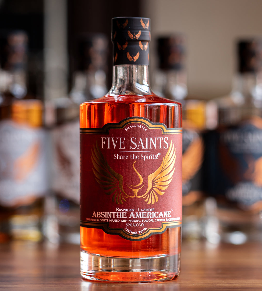 Five Saints Raspberry-Lavender Absinthe