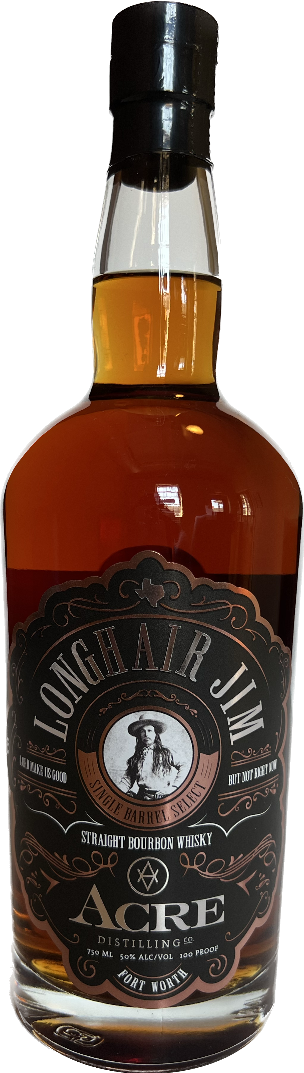 Longhair Jim Single Barrel Select Straight Bourbon Whisky