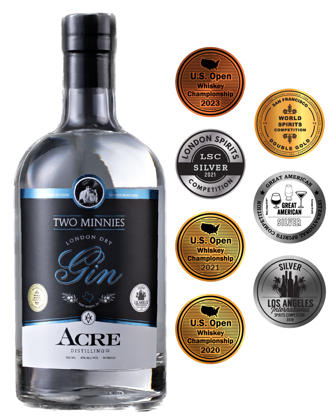 Two Minnies London Dry Gin