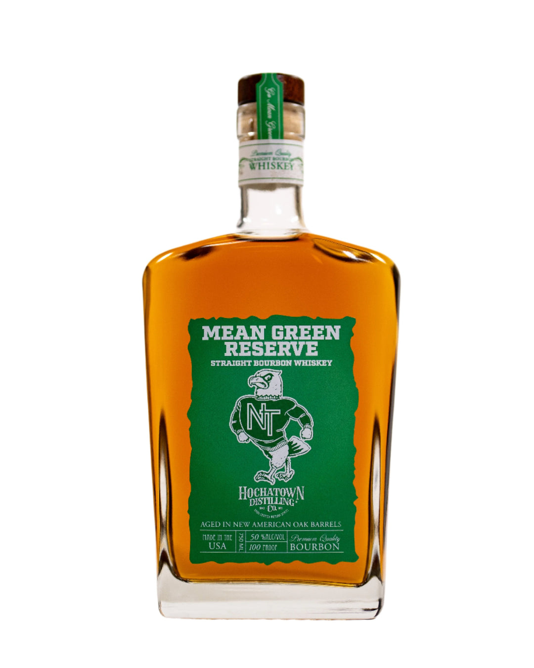 University of North Texas Mean Green Reserve Straight Bourbon Whiskey