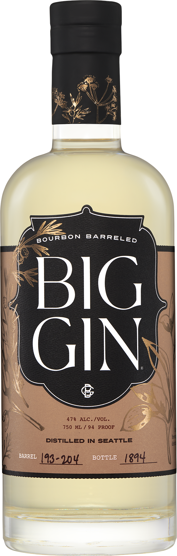 Bourbon Barreled Big Gin