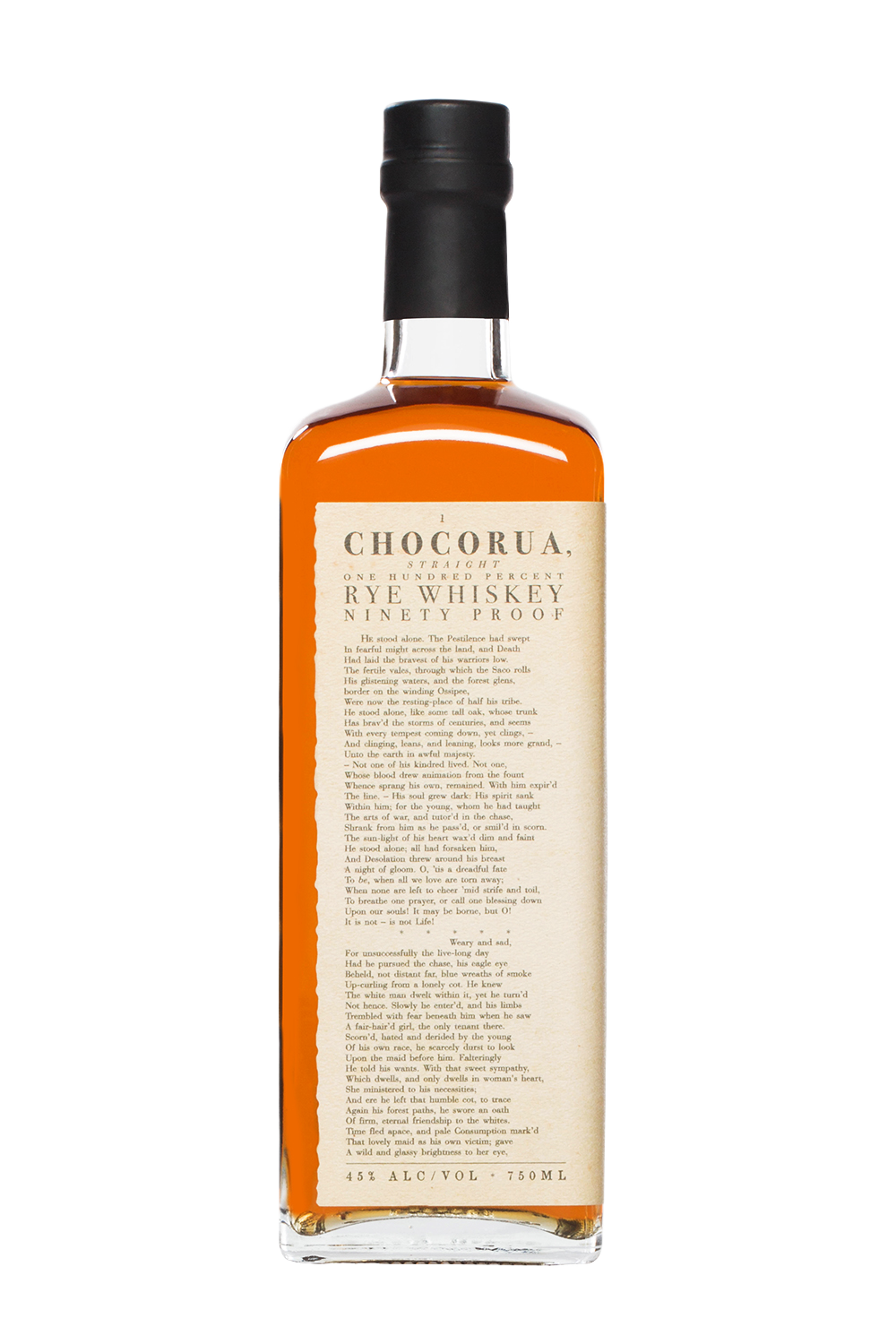 Chocorua Straight Rye Whiskey