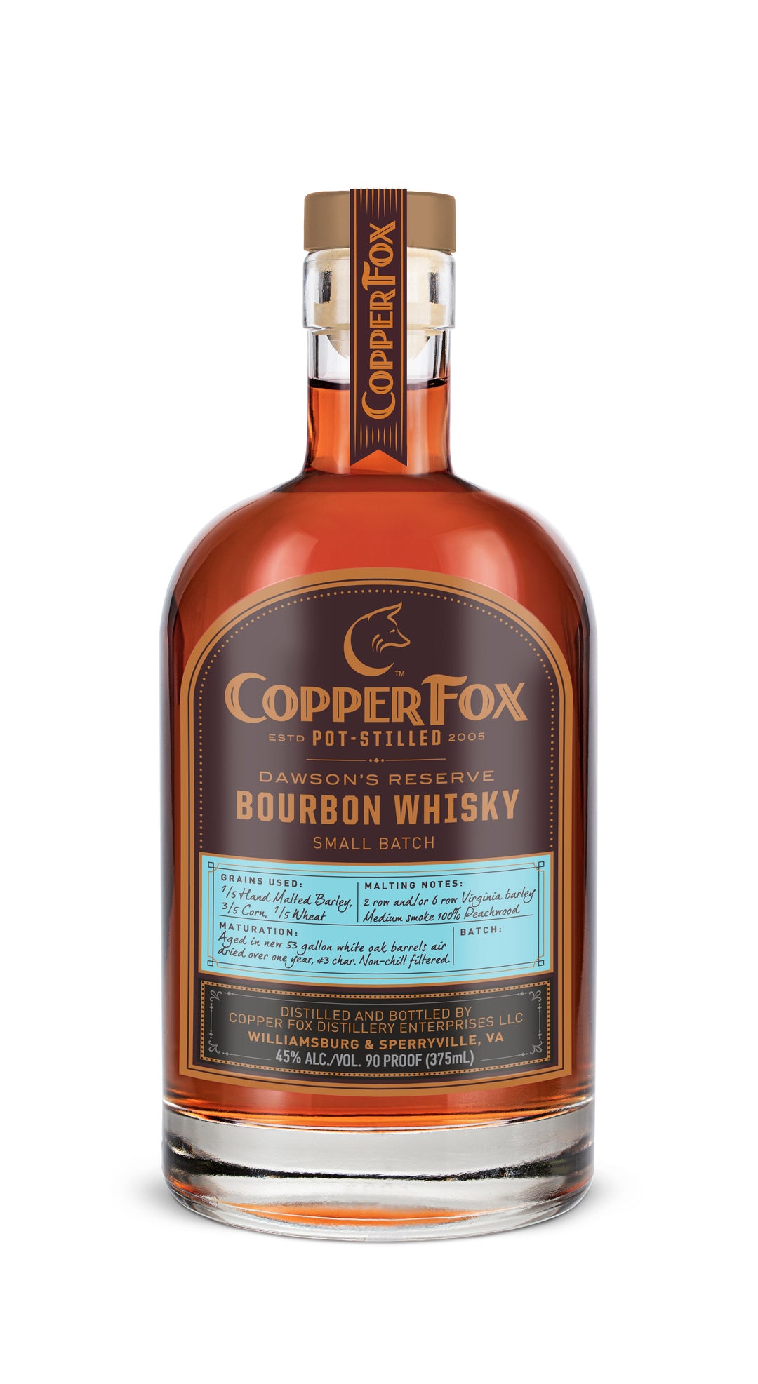 Copper Fox Dawson's Reserve Bourbon