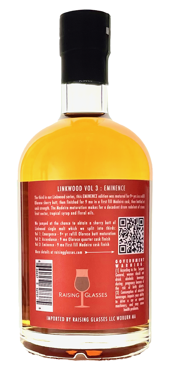 Eminence Linkwood 10 yr Single Malt Scotch Madeira Finish