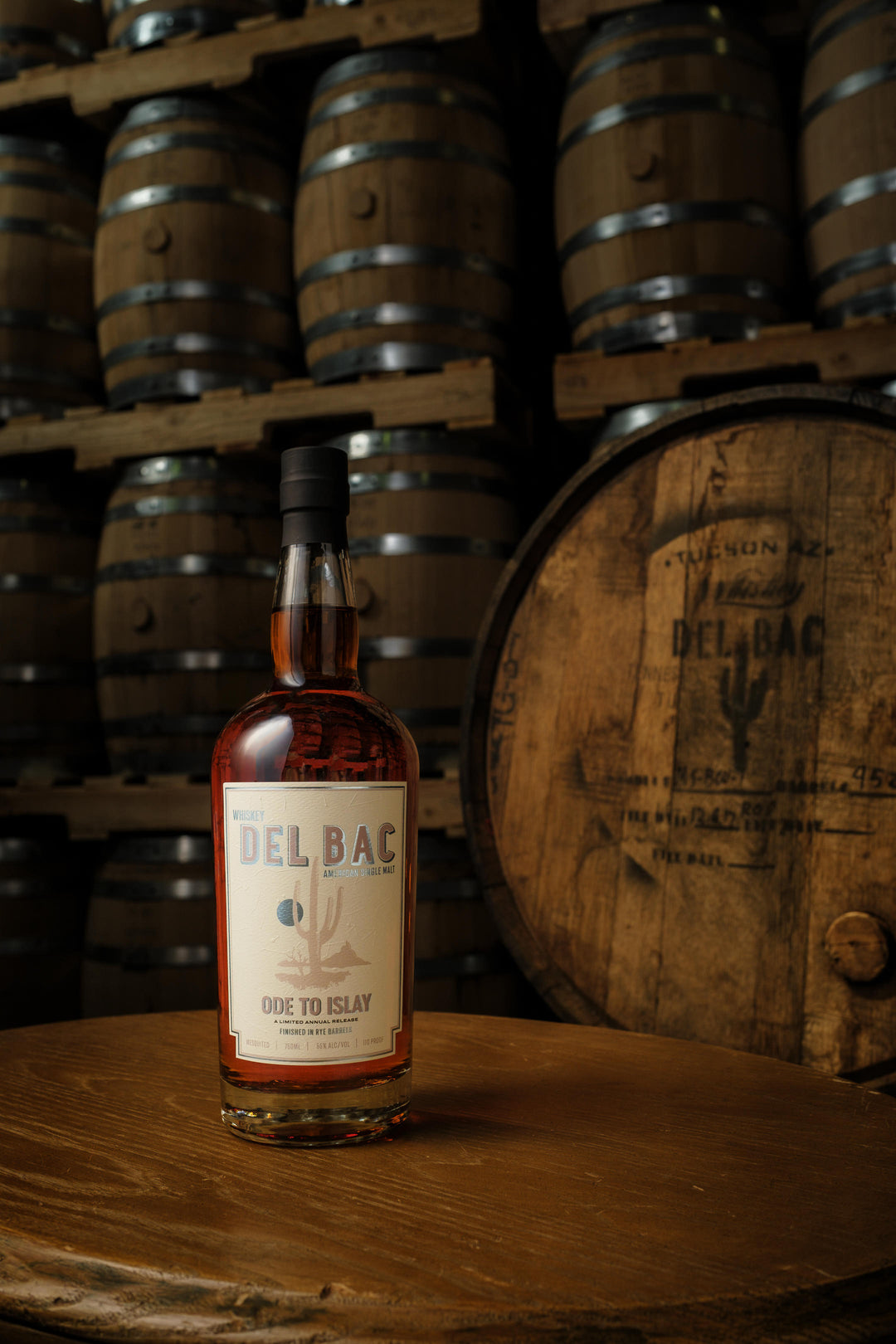 Whiskey Del Bac - Ode to Islay American Single Malt Whiskey