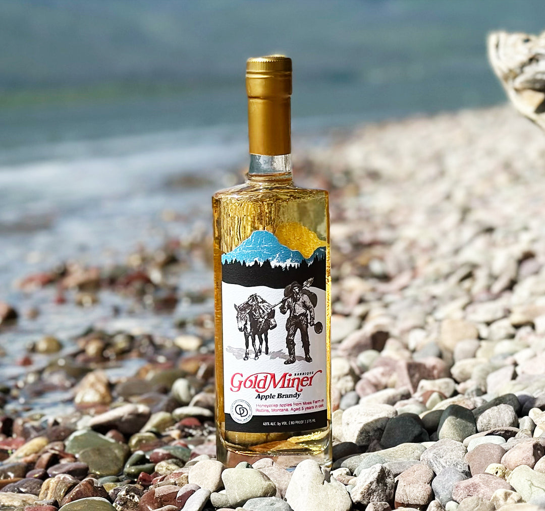 Glacier Gold Miner Apple Brandy