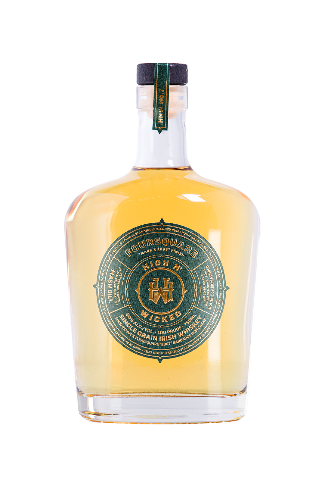 HNW SLR No. 7 “Foursquare Mark X 2007” Cask Finished Single Grain Irish Whiskey