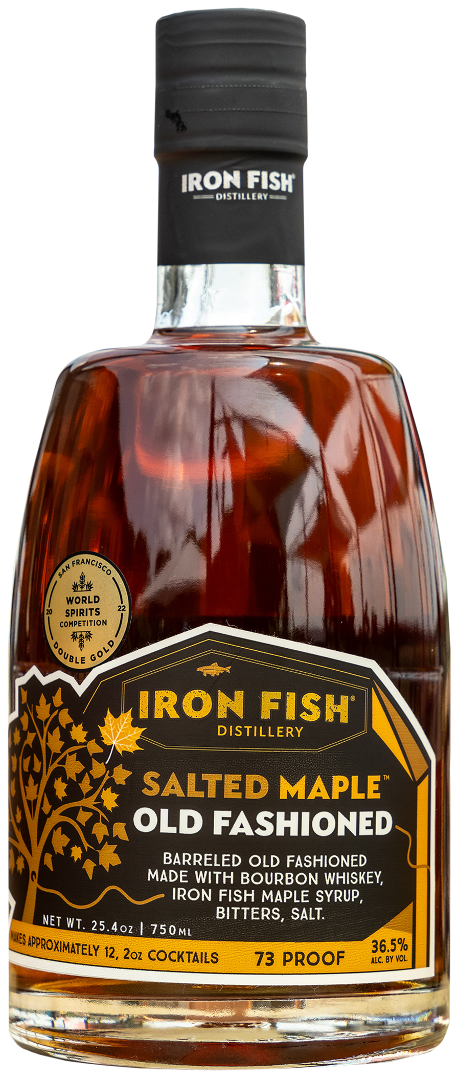 Iron Fish Salted Maple Old Fashioned (750ml)