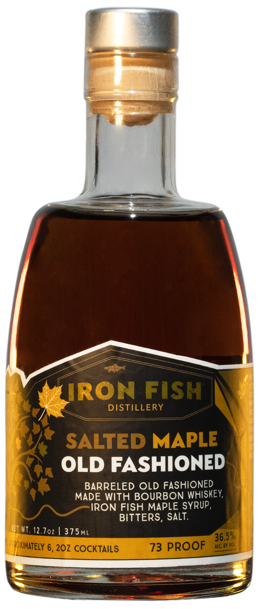 Iron Fish Salted Maple Old Fashioned (375ml)