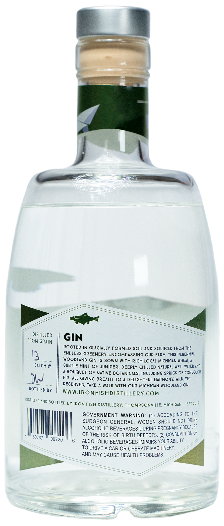 Iron Fish Michigan Woodland Gin
