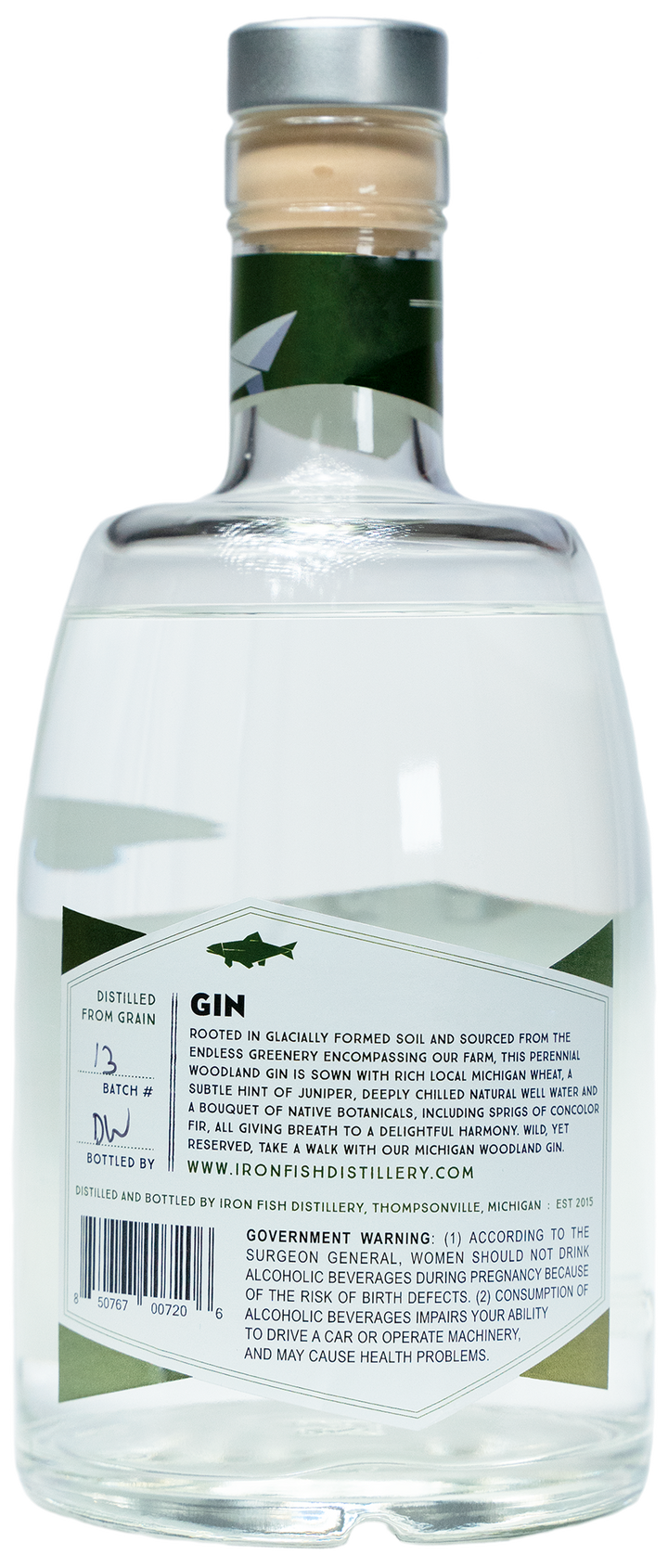 Iron Fish Michigan Woodland Gin