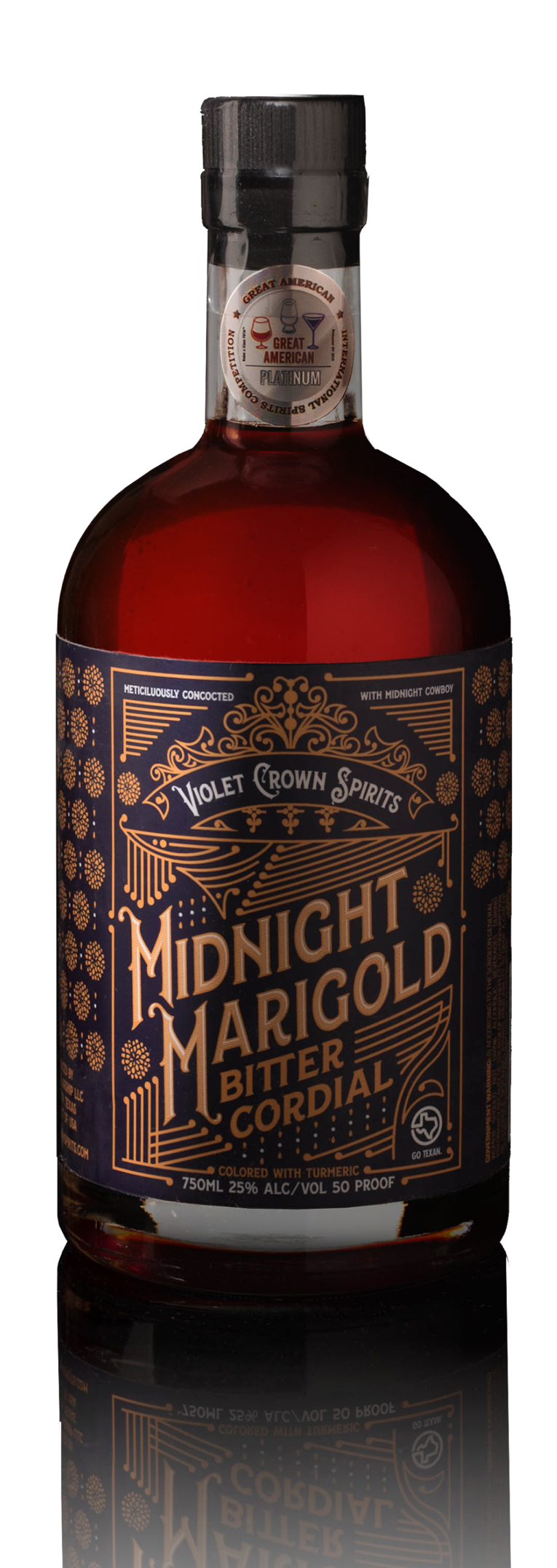 Violet Crown Midnight Marigold Bitter Cordial