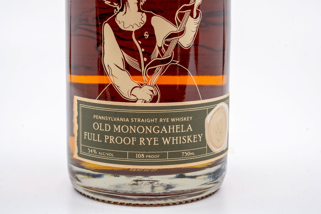 Old Monongahela Full Proof Rye Whiskey