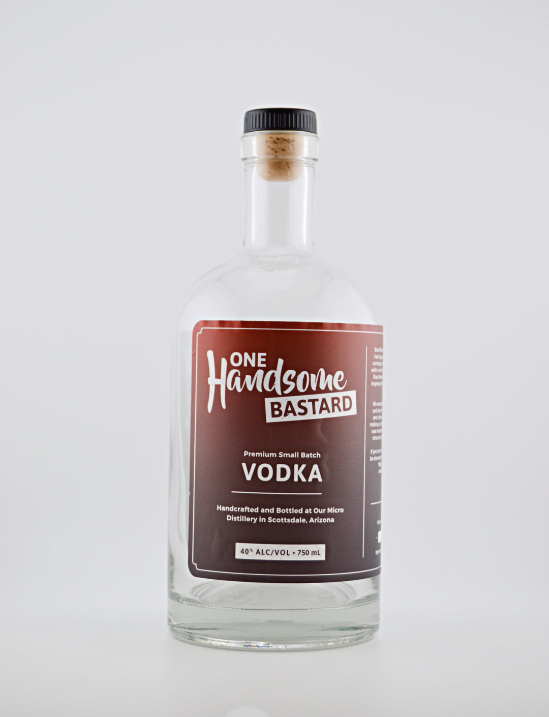 One Handsome Bastard Ultra-Premium Potato Vodka