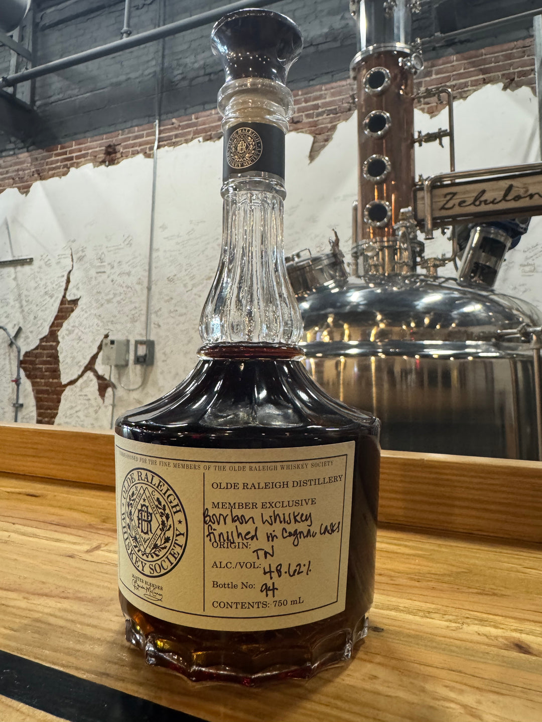 Bourbon finished in Cognac Casks (Member Only)