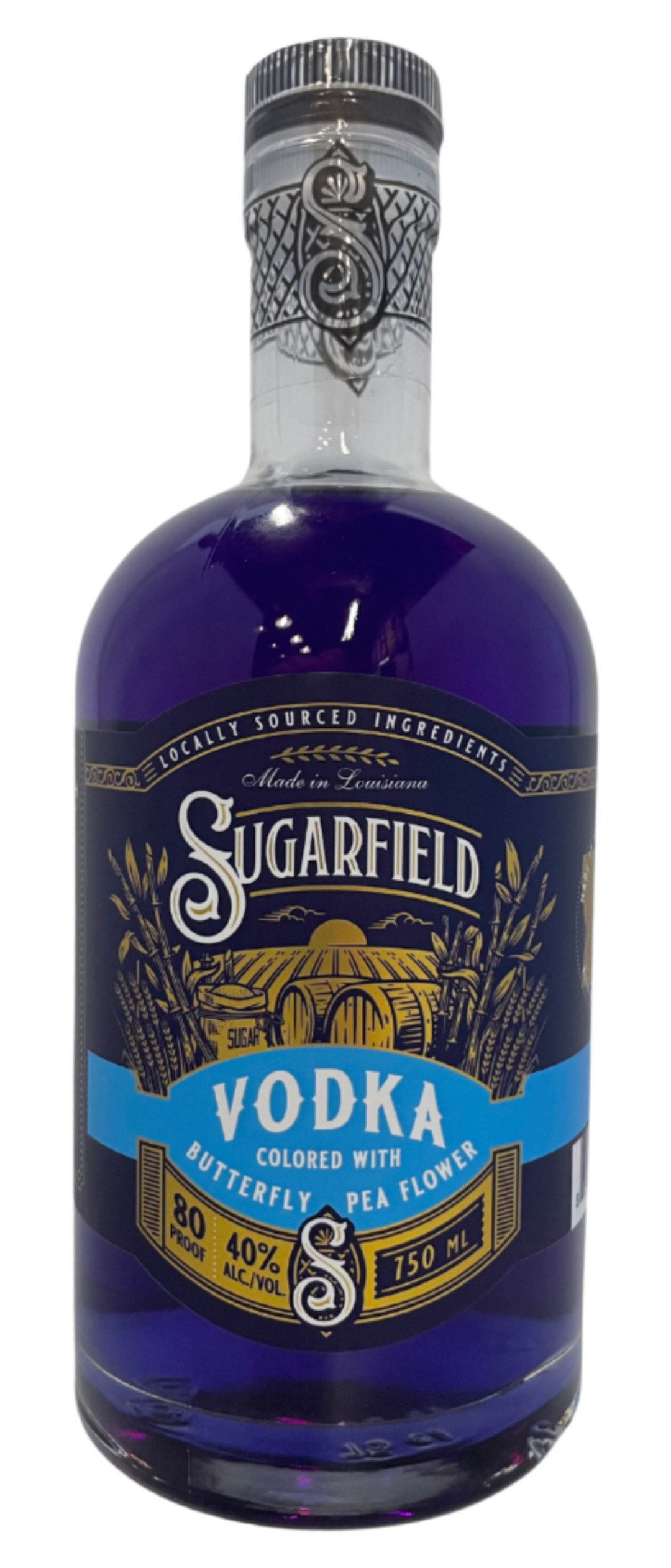 Sugarfield Spirits Butterfly Pea Flower Vodka