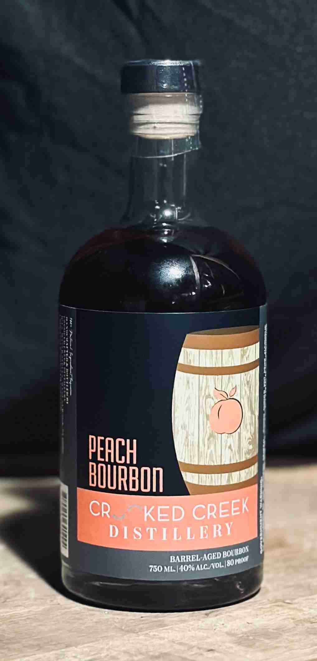 Crooked Creek Peach Bourbon