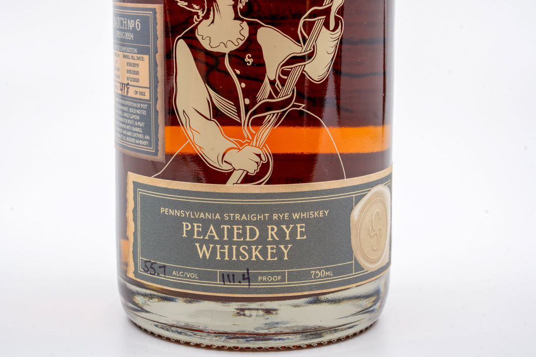 Straight Peated Rye Whiskey - Barrel Proof Batch #6