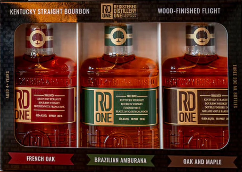 RD One Kentucky Straight Bourbon Wood-Finished Flight