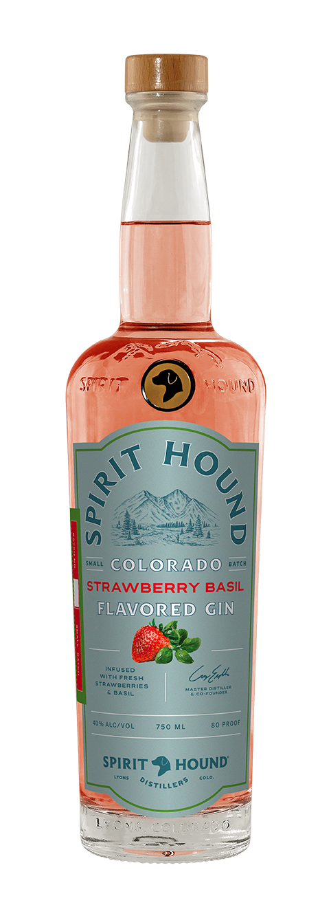 Spirit Hound Strawberry Basil Gin
