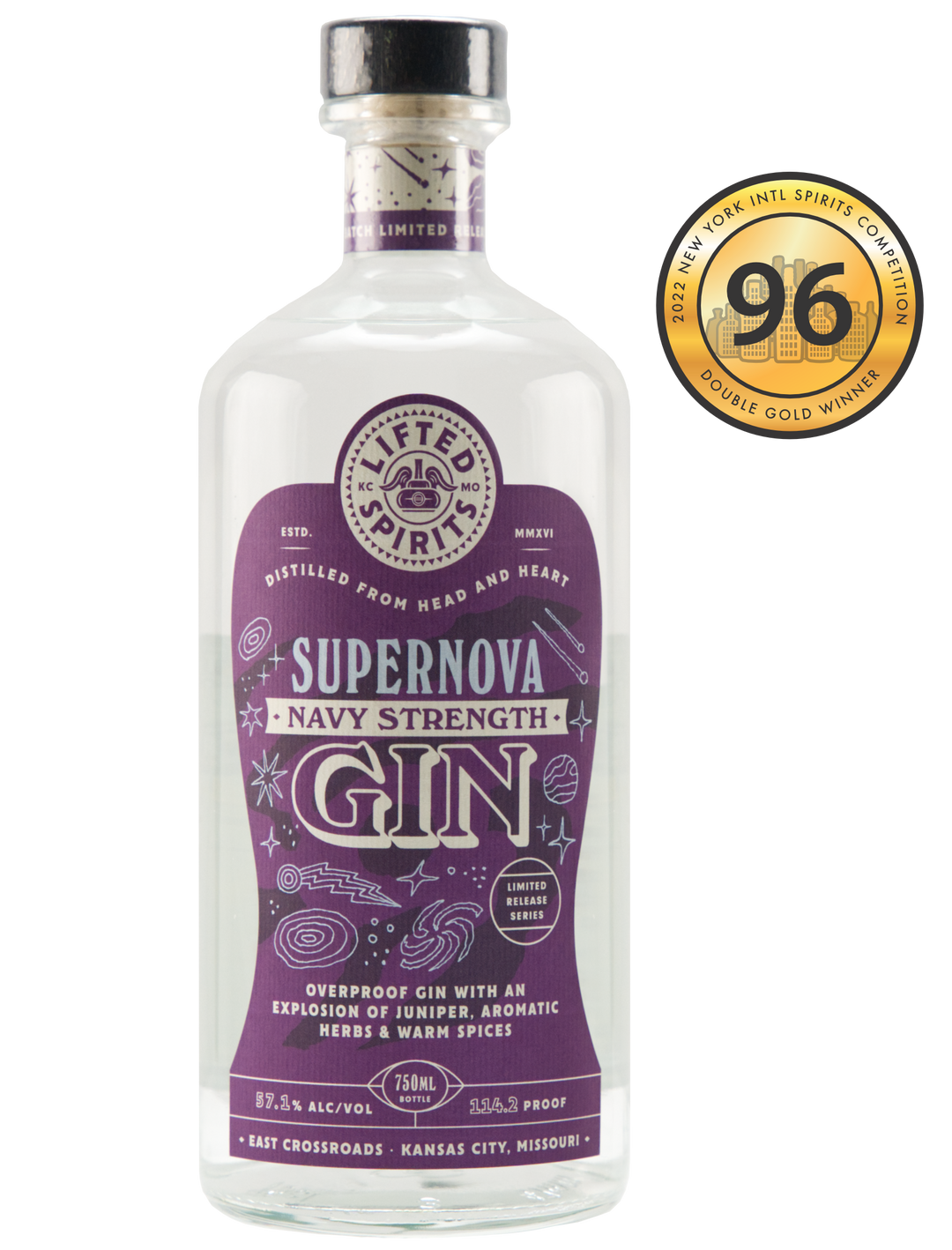 Supernova Navy Strength Gin