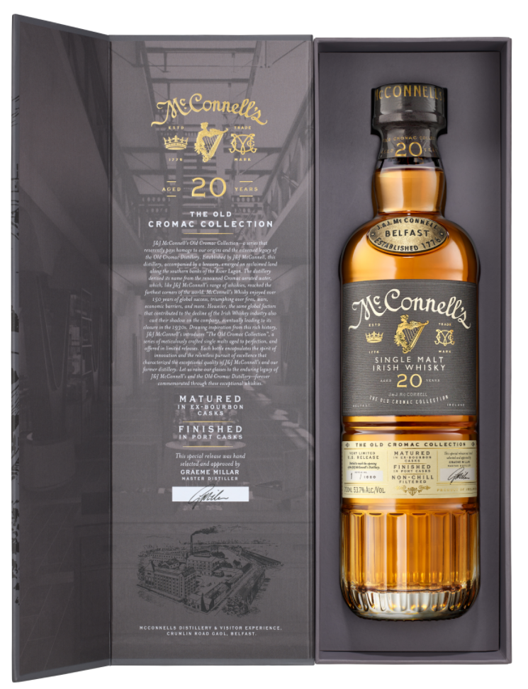 McConnell's 20 year old Single Malt Irish Whisky - Presale