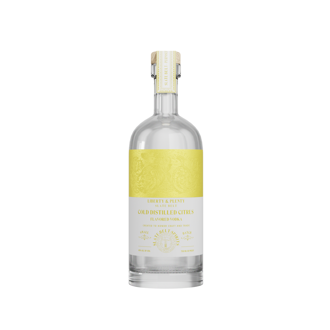 Slate Belt Cold Distilled Citrus Vodka