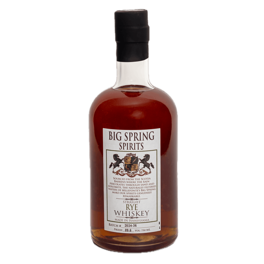 Big Spring Spirits Straight Rye Whiskey