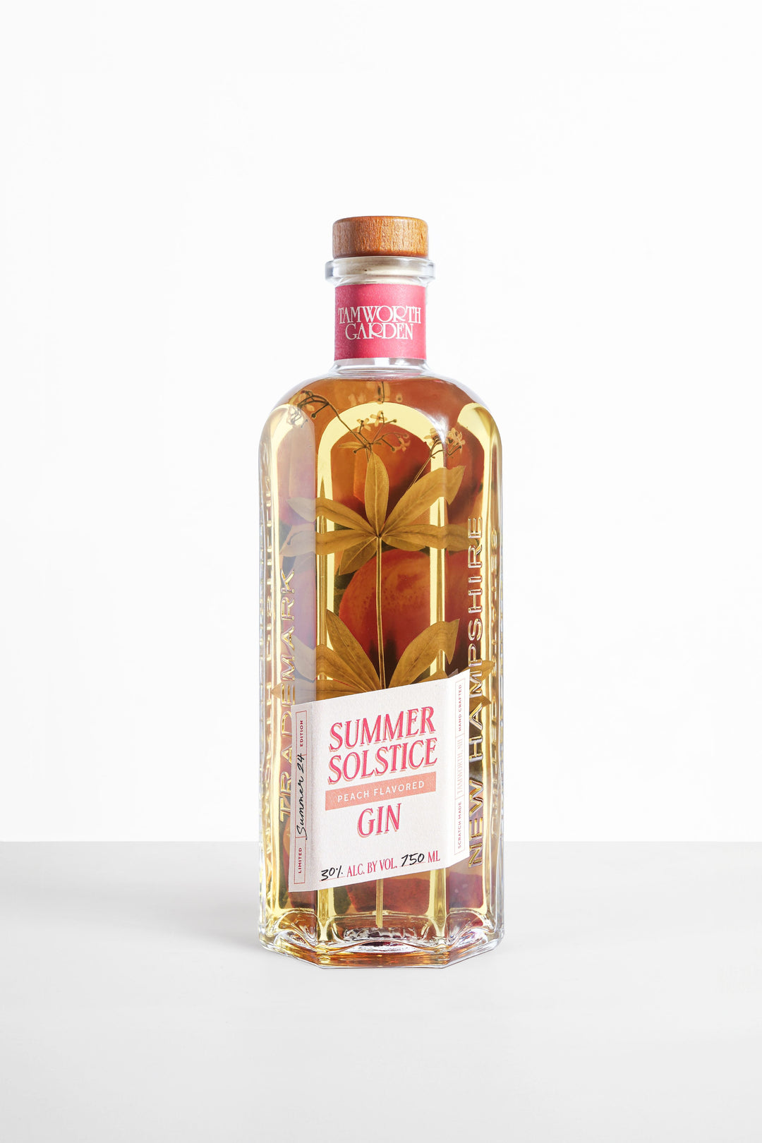 Tamworth Garden Summer Solstice Peach Gin