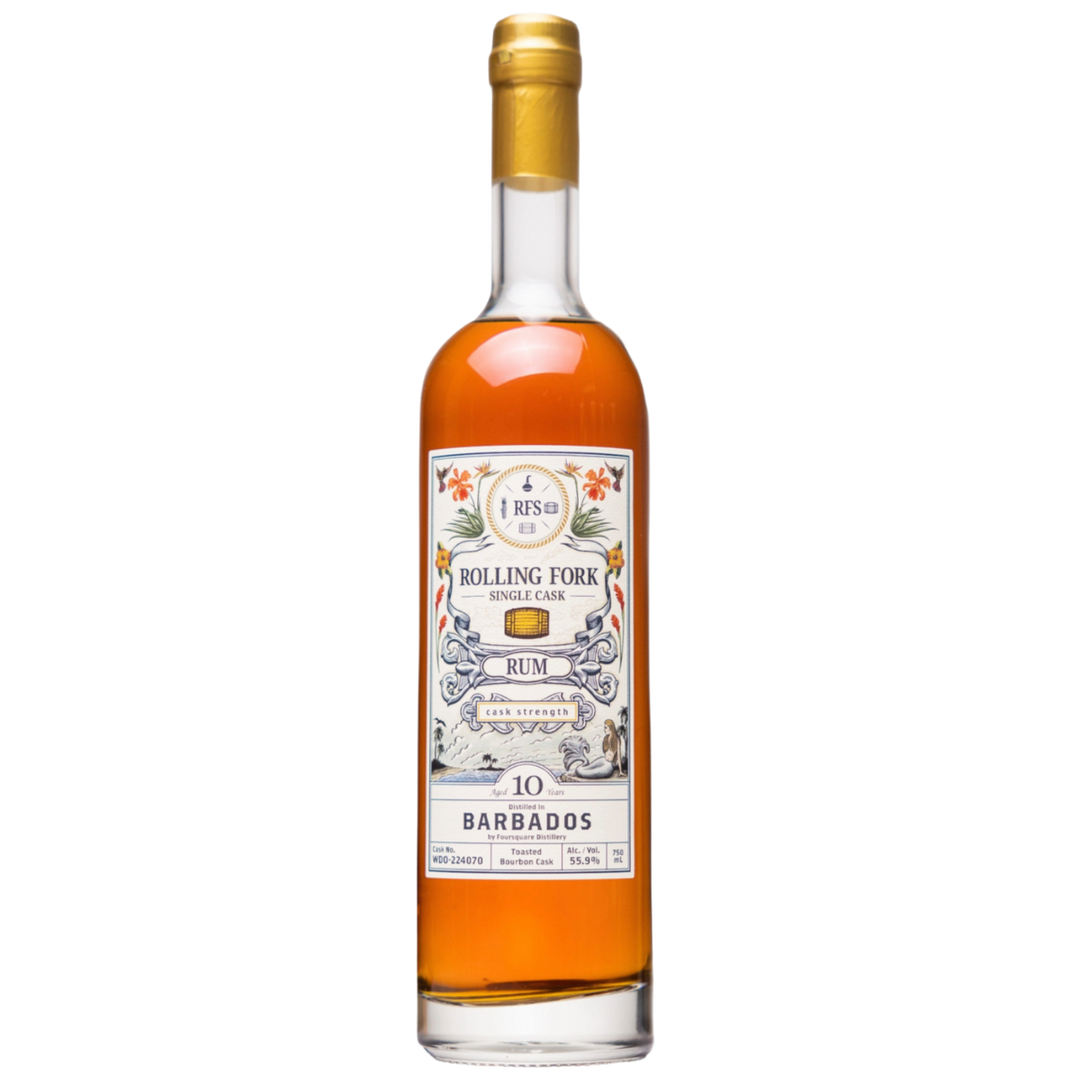 10-Year Single-Cask Rum Distilled in Barbados