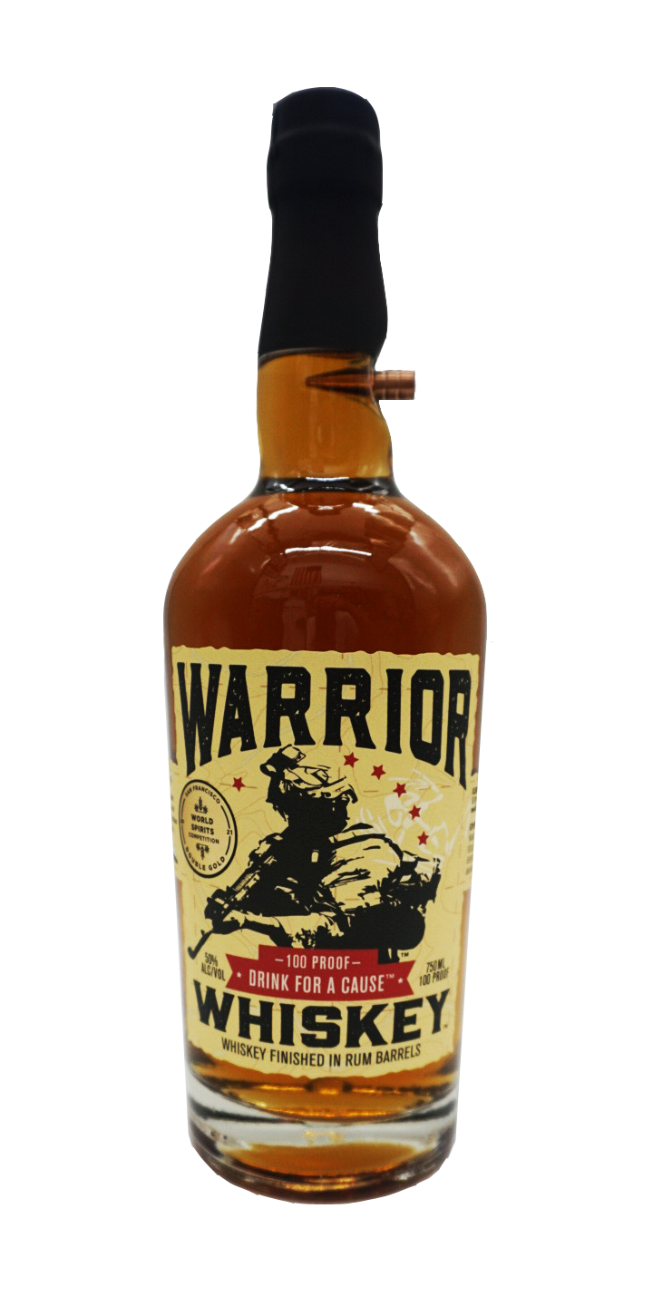 Warrior Whiskey Bullet Bottle