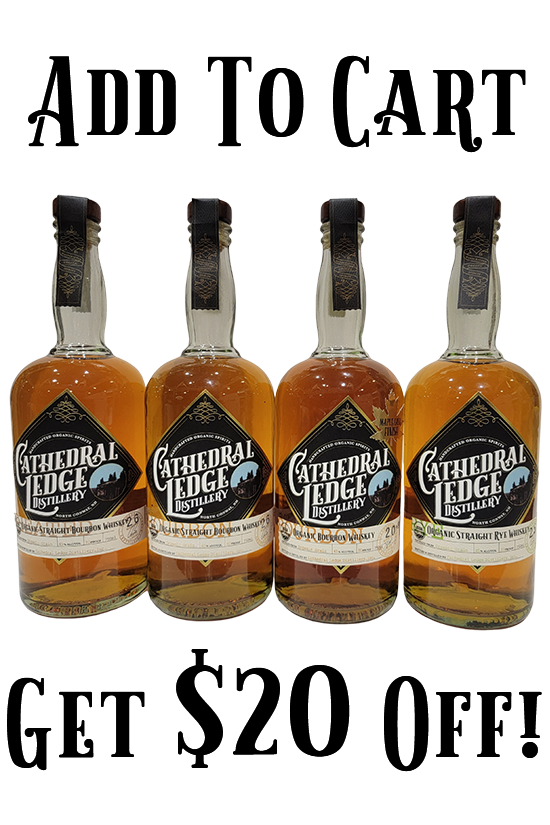 Cathedral Ledge Whiskey Four Pack