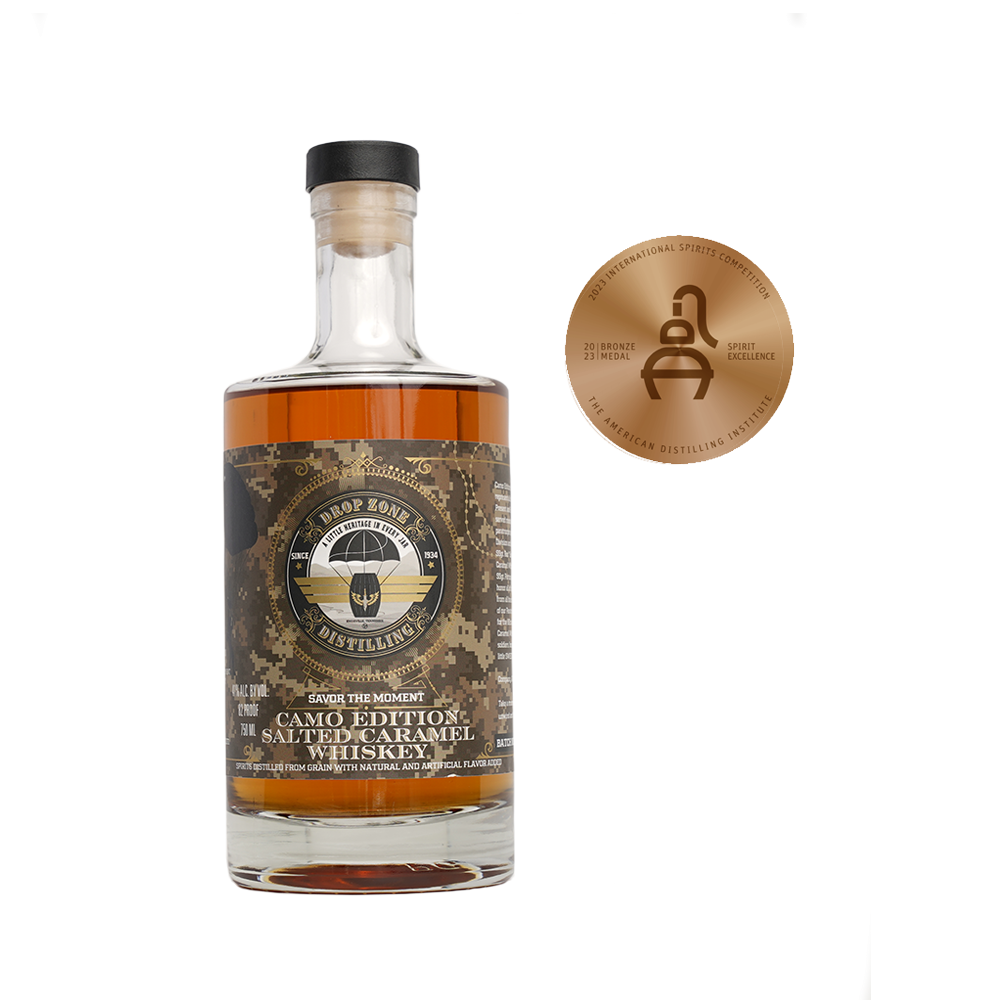 Drop Zone - Camo Salted Caramel Whiskey