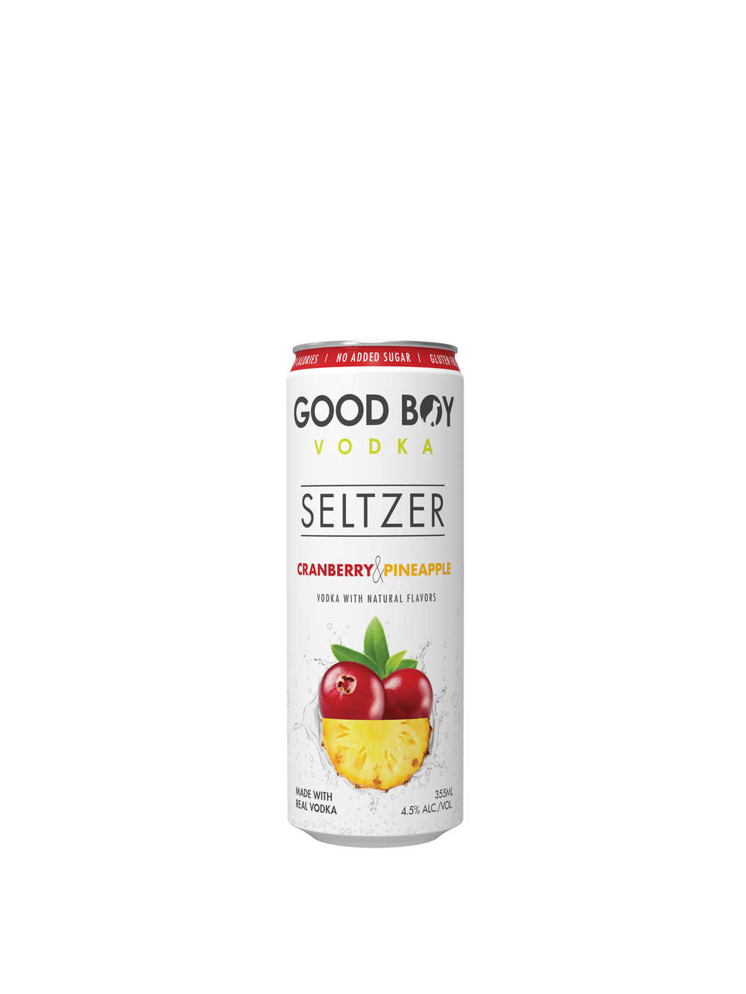 Good Boy Vodka Cocktail - Cranberry & Pineapple 4pk