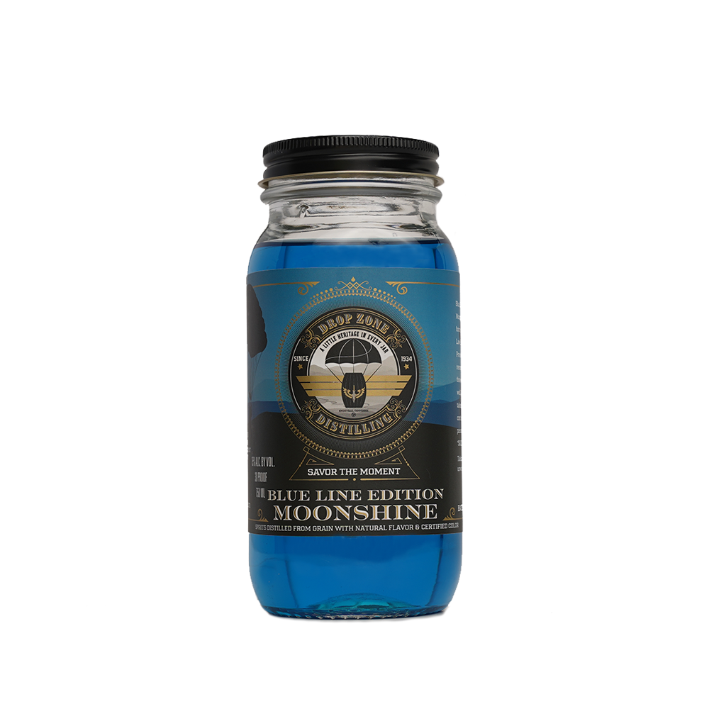 Drop Zone - Thin Blue Line Blue Raspberry Moonshine