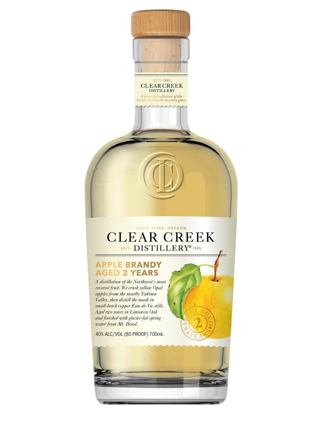 Clear Creek Apple Brandy 2YR 700ml