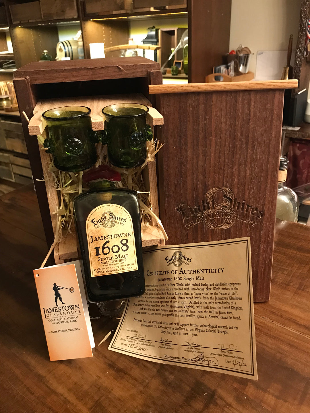 Eight Shires Coloniale - Jamestowne 1608 Single Malt Whiskey