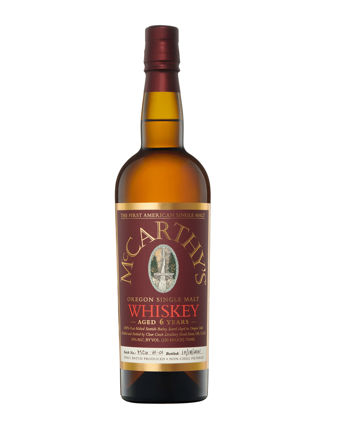 McCarthy's Oregon Single Malt Whiskey - 6YR 750ml