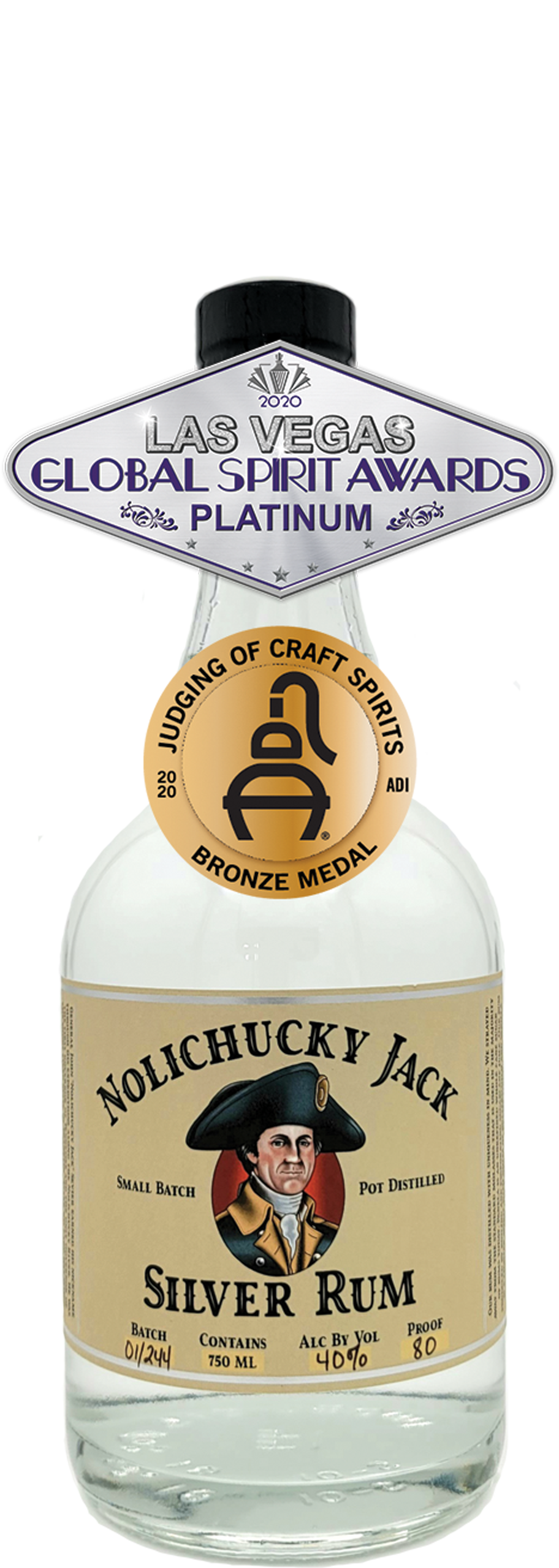 Lost State - Nolichucky Jack Silver Rum
