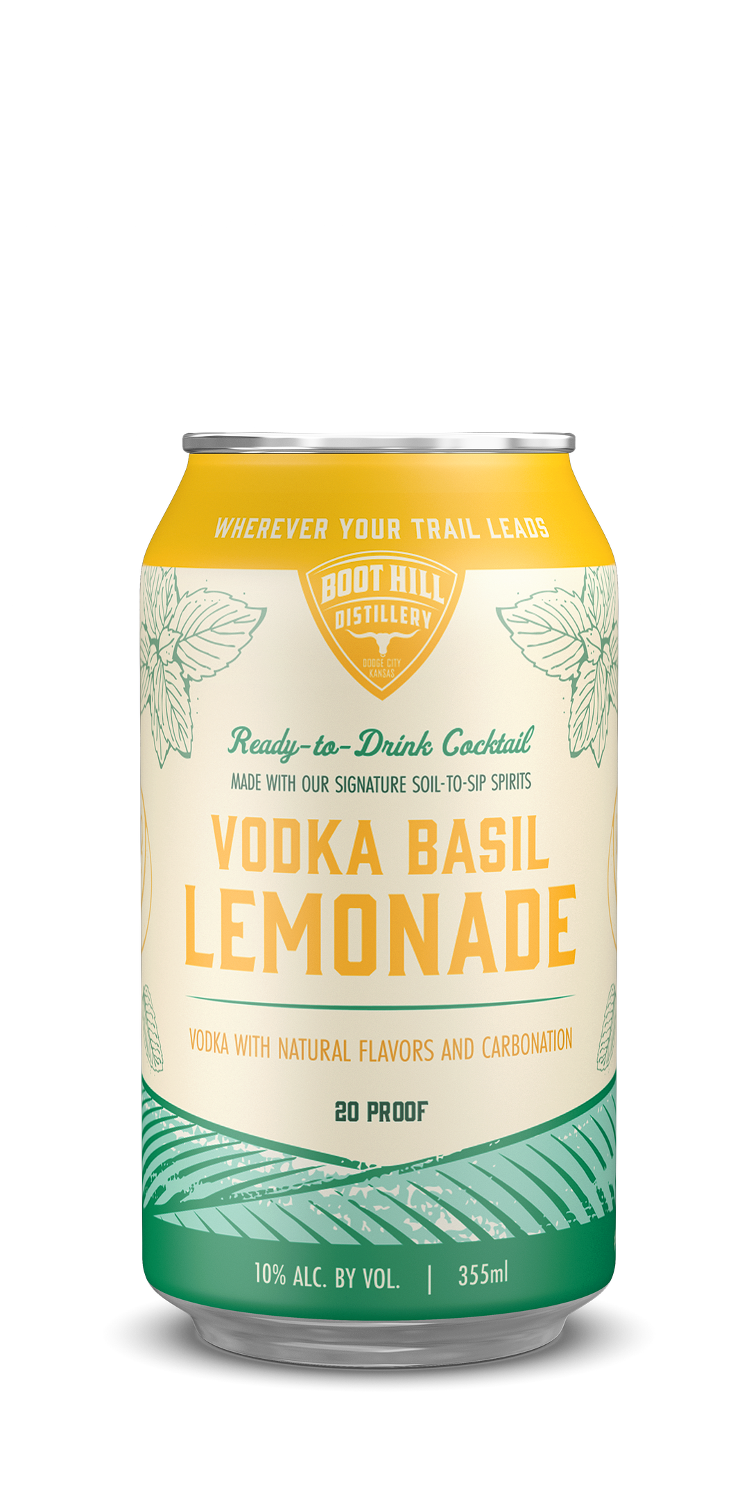 Boot Hill Vodka Basil Lemonade 8 Pack