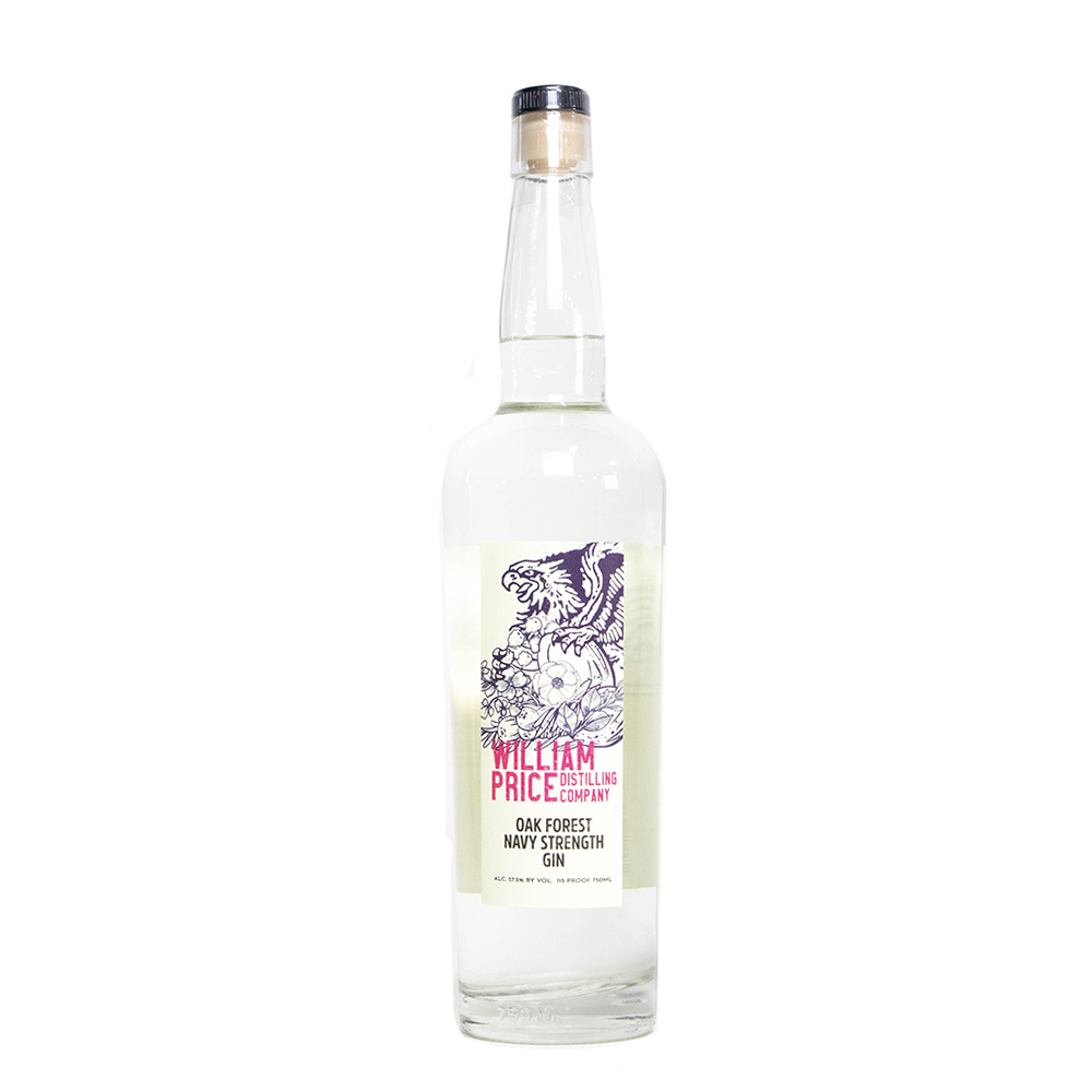 Oak Forrest Navy Stength Gin - William Price Distilling