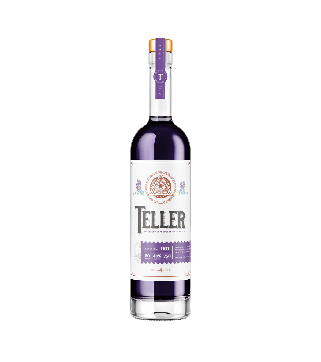 Teller Blueberry Lavender Vodka